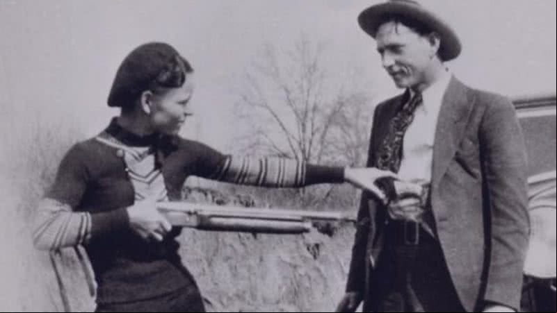 O casal criminoso, Bonnie e Clyde - Domínio público
