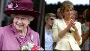 A rainha Elizabeth II (esq.) e a princesa Diana (dir.) - Getty Imagens