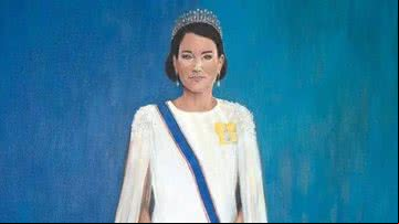 Retrato da princesa Kate que tem dado o que falar - Divulgação