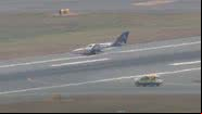 Pequeno avião da Cape Air realiza pouso de emergência - Reprodução/Youtube (@AssociatedPress)