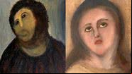 'Imaculada Conceição', de Bartolomé Esteban Murillo e 'Ecce Homo', de Elías García Martínez - Getty Images e Domínio Público via Wikimedia Commons