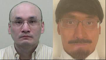 Thomas Kwan após ser preso e disfarçado - Divulgação/Polícia de Northumbria