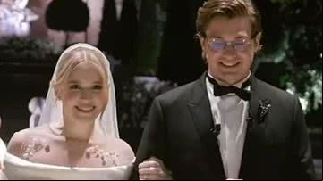 Os noivos do "casamento do século" - Reprodução/Vídeo