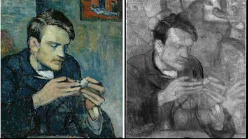'Retrato de Mateu Fernández de Soto' (1901), de Pablo Picasso - Divulgação/Courtauld Institute of Art