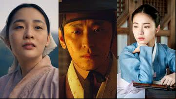 Cenas de 'Pachinko', 'Kingdom' e 'Hae Ryung, a Historiadora', respectivamente - Divulgação/Apple TV+ / Divulgação/Netflix