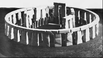 O monumento de Stonehenge - Wellcome Images/Terence Meaden