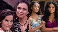 Personagens das duas versões de Vale Tudo - Divulgação/TV Globo