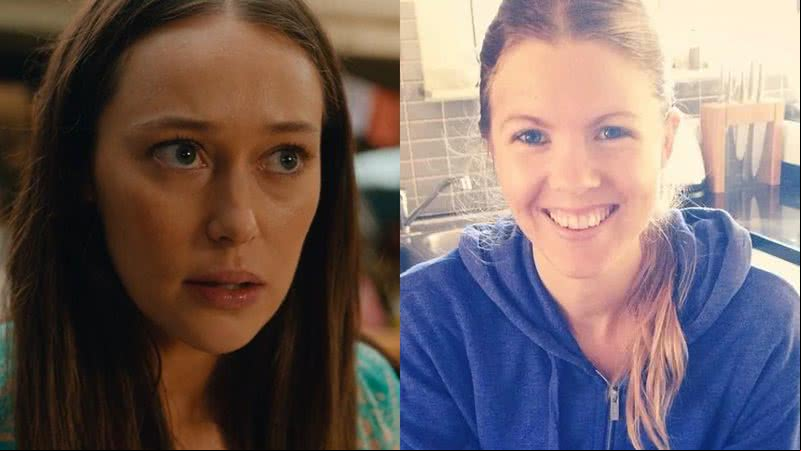 Cena de 'Vinagre de Maçã' (à esqu.) e Jessica Ainscough (à dir.) - Divulgação/Netflix e arquivo pessoal