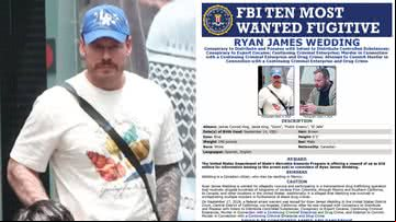 Ryan James Wedding em imagem divulgada pelo FBI - Divulgação/FBI