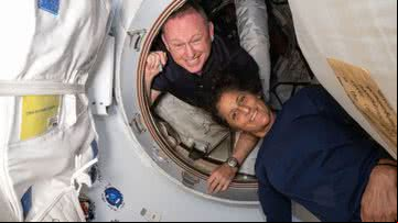 Butch Wilmore e Suni Williams - Divulgação/NASA