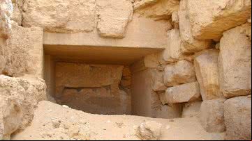 Entrada do Mastabat al-Fir’aun - Divulgação/Jon Bodsworth