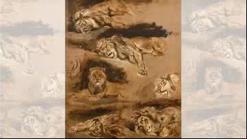 Pintura encontrada - Divulgação/Hôtel Drouot