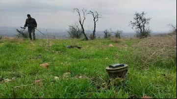 Última fotografia publicada por Fahd al-Ghajar, que atuava removendo minas terrestres na Síria - Divulgação/Facebook