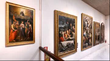 Obras de Lavínia Fontana em exposição - Getty Images (imagem meramente ilustrativa)