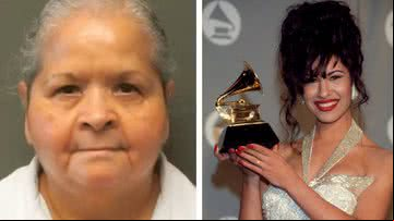 Yolanda Saldívar e a cantora Selena Quintanilla - Divulgação e Getty Images