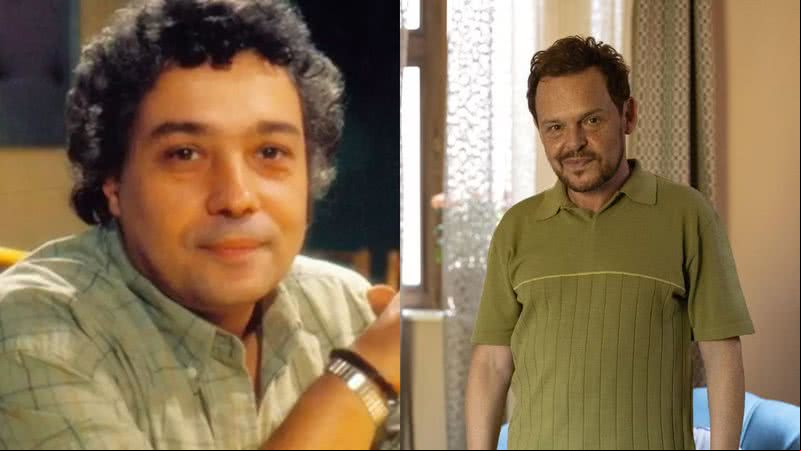 Pedro Paulo Rangel e Matheus Nachtergaele como Poliana - Reprodução/TV Globo