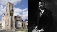 Templo Clayborn em Memphis, associado a Martin Luther King, é danificado após incêndio - Reprodução/Google Earth e Getty Images