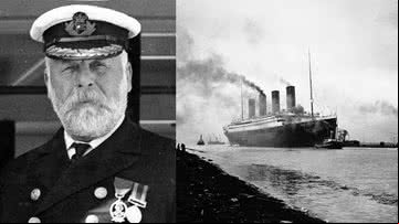 O capitão Edward John Smith e o navio Titanic - Getty Images