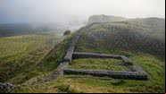 Ruínas do Castelo de Milecastle 39, na Muralha de Adriano - Getty Images