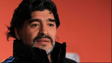 O ex-jogador, Diego Maradona - Getty Images