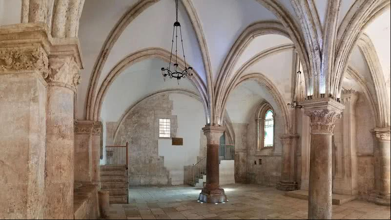 Salão da Última Ceia no Monte Sião - Heritage Conservation Jerusalem Pikiwiki Israel