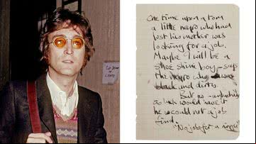 John Lennon tem poema racista leiloado - Getty Images / Divulgação/Julien's Auctions