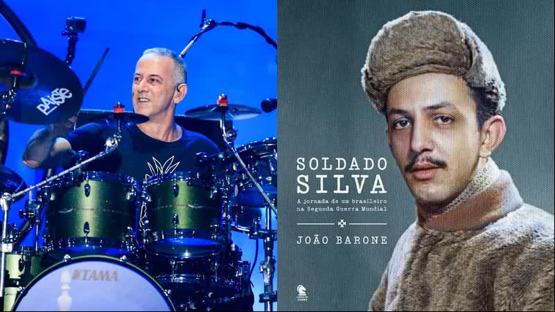 João Barone e seu pai, João de Lavor Reis e Silva - Getty Images/Divulgação