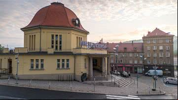 A estação de trem de Wałbrzych - Getty Images