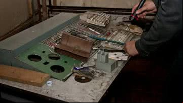 Bunker de unidade militar parcialmente desativada da estação de rádio UVB-76 - Divulgação/Imgur