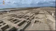 Local de antiga fortaleza alvo de escavações - Divulgação/Ministério do Turismo e Antiguidades do Egito
