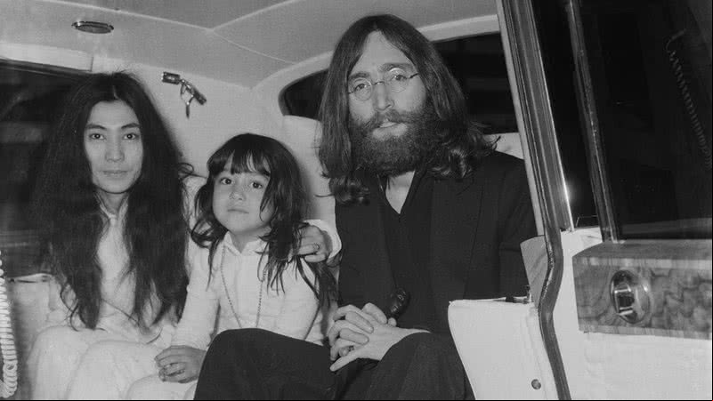Yoko Ono, Kyoko e John Lennon - Getty Images