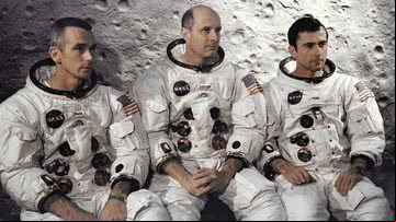 Os astronautas da Apollo 10 - Getty Images