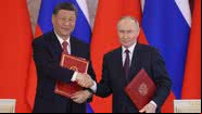 Xi Jinping e Vladimir Putin, presidentes da China e da Rússia - Getty Images
