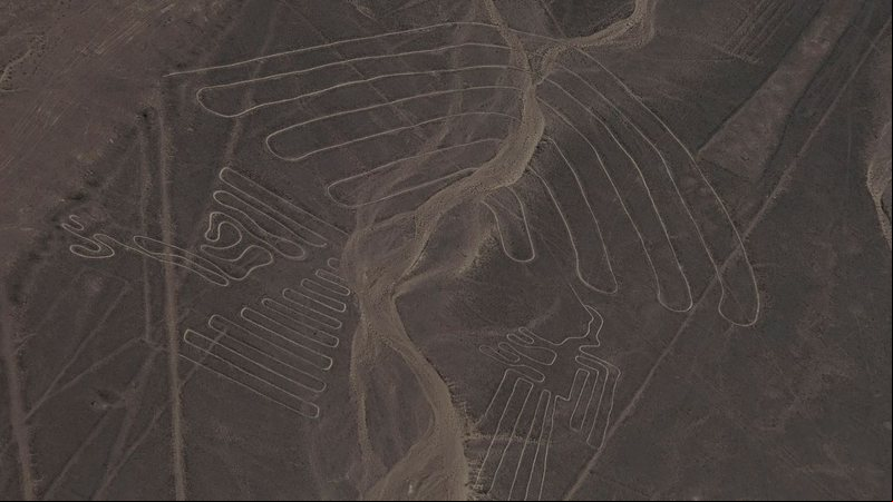 Visão aérea das Linhas de Nazca - Getty Images