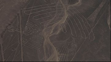 Visão aérea das Linhas de Nazca - Getty Images