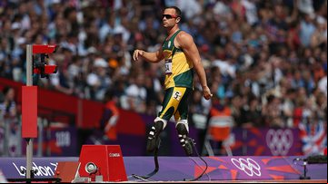 Oscar Pistorius em competição recente - Getty Images