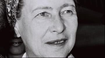 Simone de Beauvoir, escritora e filósofa - Moshe Milner via Wikimedia Commons