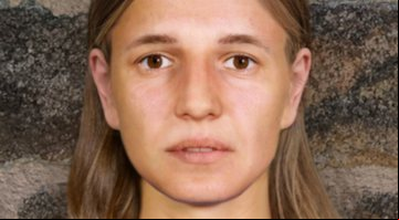 Reconstituição facial de jovem morta há 500 anos - ITV