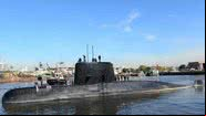 o submarino ARA San Juan - Marinha da Argentina