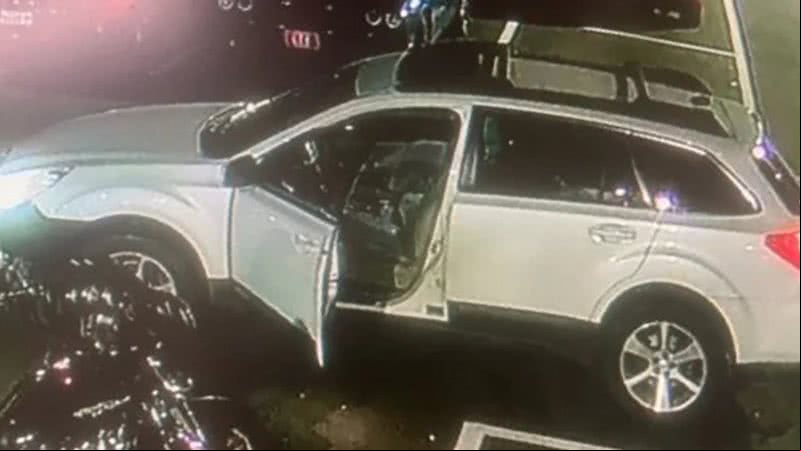 Carro ligado aos ataques a tiros nos Estados Unidos - Lewiston Maine Police Department