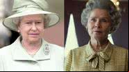 Rainha Elizabeth II: vida real e ficção - Getty Images e Divulgação/Netflix