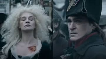 Cenas do filme Napoleão mostram Maria Antonieta e o general - Divulgação