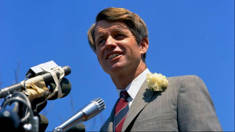Fotografia de Robert Francis Kennedy, senador dos EUA - JFK Library