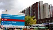 Imagem da entrada do Darlington Memorial Hospital - Divulgação/Darlington Memorial Hospital