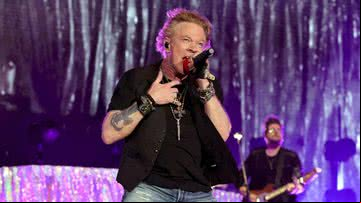 Axl Rose, vocalista do Guns n' Roses - Getty Images