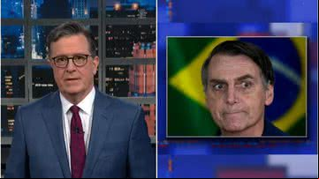 Stephen Colbert fez piada com os atos terroristas realizados em Brasília - Divulgação / Twitter