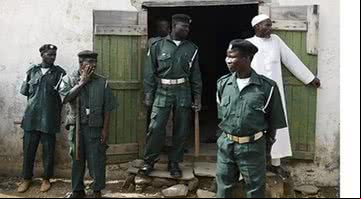 Foto da polícia religiosa do estado de Kano, na Nigéria - Divulgação / Twitter