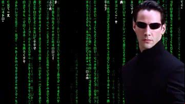 Os códigos verdes do filme 'Matrix' - Divulgação