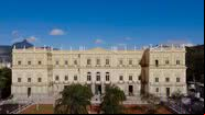 Fachada do museu nacional restaurada - Reprodução/Vídeo/Museu Nacional UFRJ