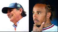 Nelson Piquet e Lewis Hamilton - Getty Images